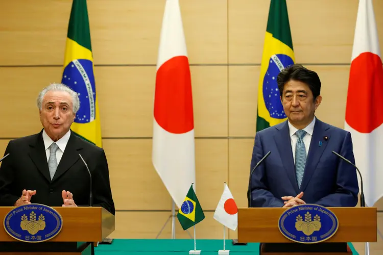 Temer: a política monetária brasileira também foi destacada por Temer no encontro (Kim Kyung-Hoon/Reuters)