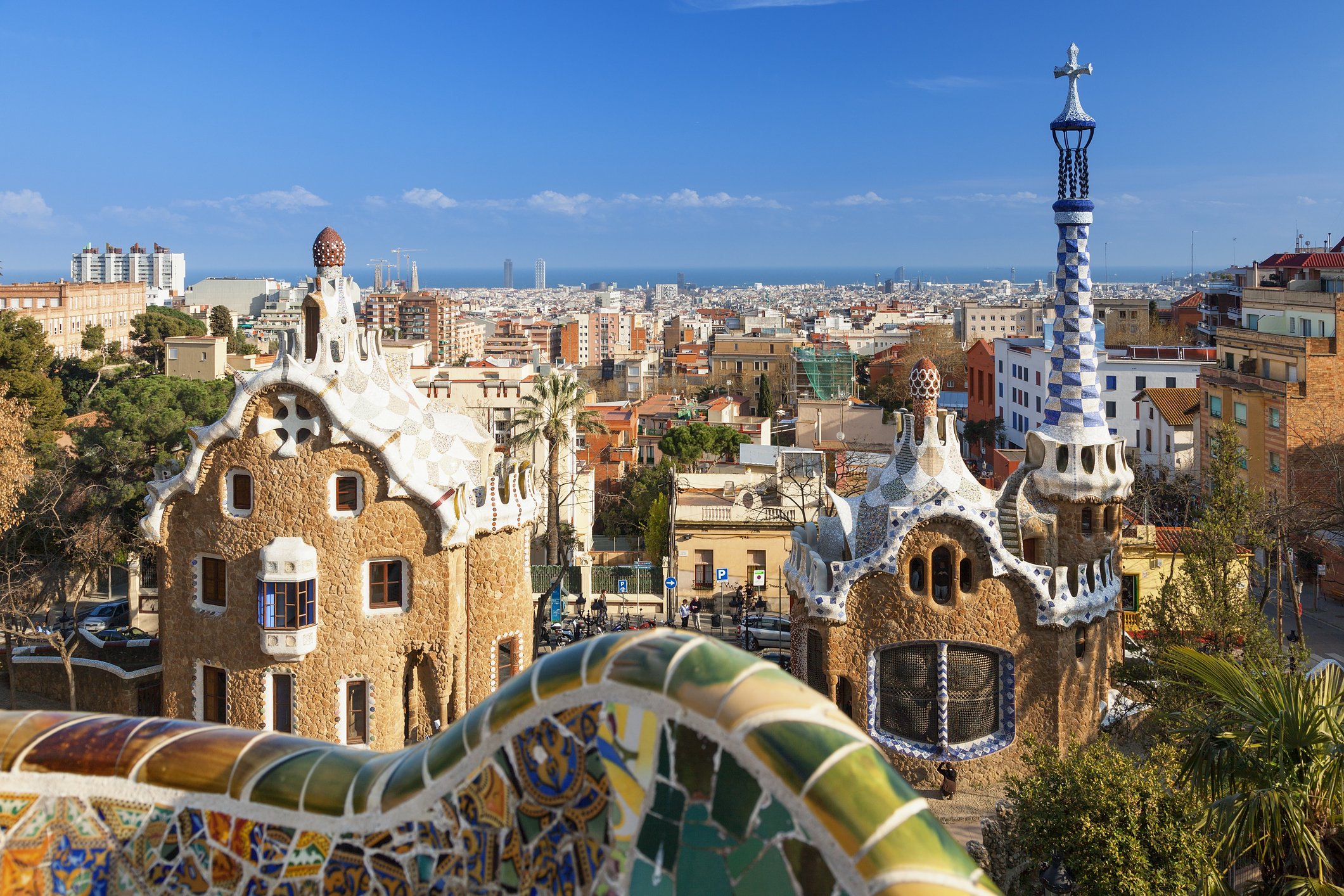 Vista aérea de Barcelona