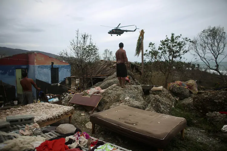 Furacão Matthew causou devastação no Haiti e no leste do Caribe em outubro (Alexandre Meneghini/Reuters)