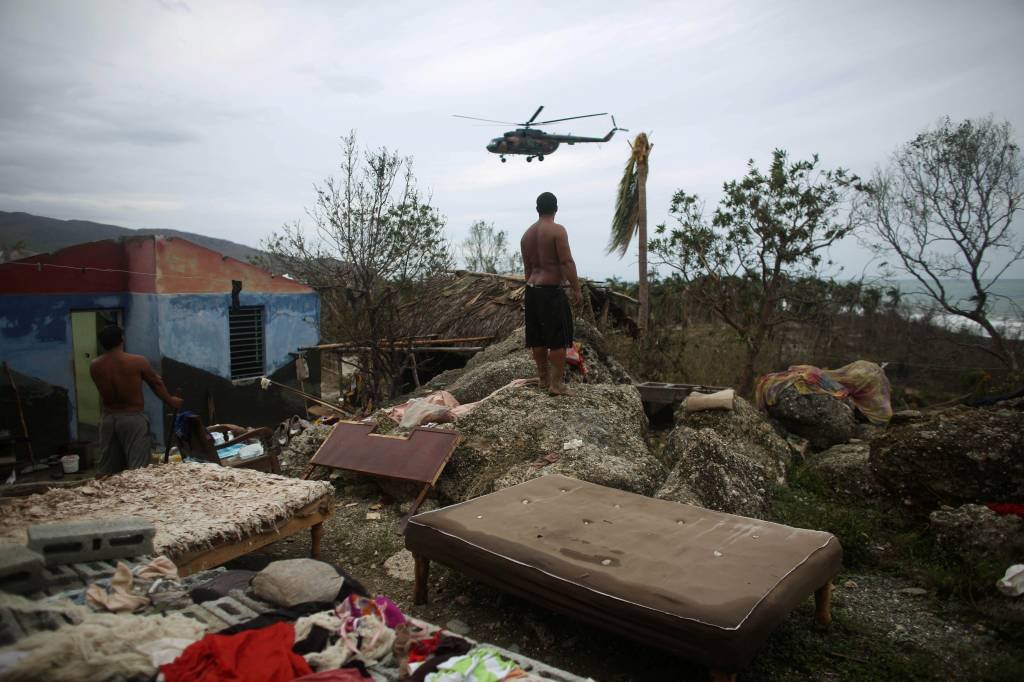Furacão Matthew deixa danos de US$ 63 milhões em Cuba