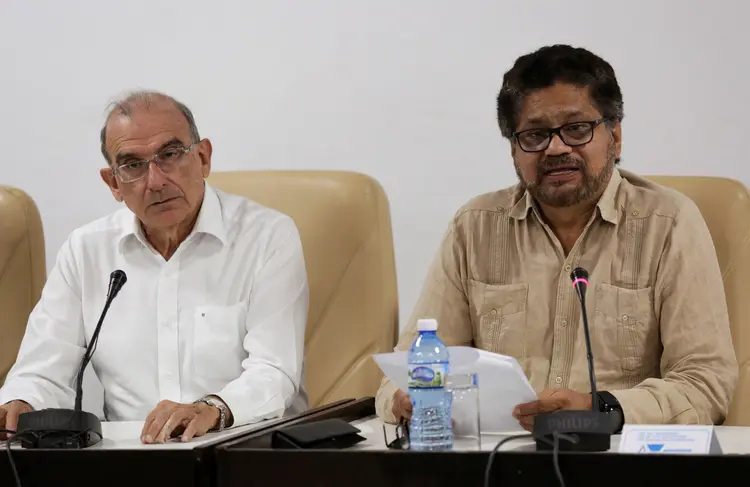 Negociação de paz na Colômbia: "Vamos anunciar os avanços dos últimos dias" (Enrique de la Osa/Reuters)