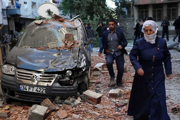 Turquia: o ataque matou oito pessoas e feriu mais de 100 (Sertac Kayar/Reuters)