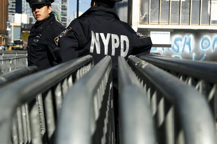 Nova York: "Nós sabemos que os olhos do mundo estarão em Nova York", afirmou o prefeito Bill de Blasio (Lucas Jackson/Reuters)
