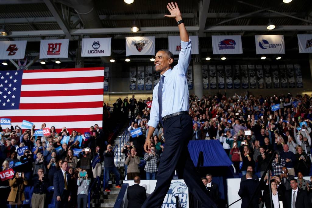Obama pede vitória da esperança e Hillary promete unir os EUA