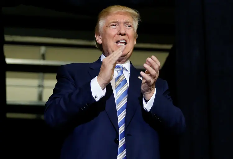 Trump: i índice pan-europeu terminou em baixa de 0,41%, a 337 pontos (Carlo Allegri/Reuters)