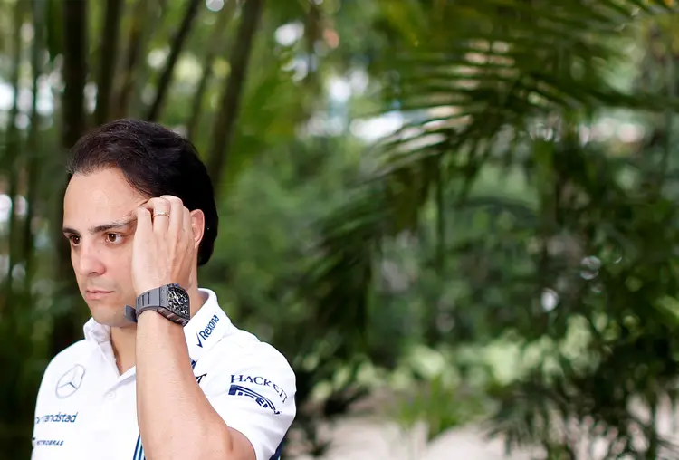 Felipe Massa: "Com certeza enfrentamos algum risco de perder a prova" (Leonardo Benassatto/Reuters)