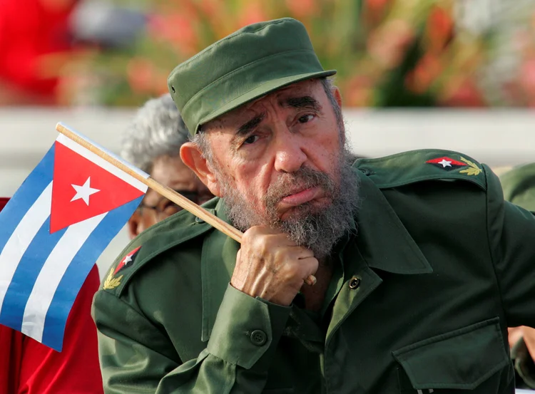 Fidel Castro: governo convidou a população para uma cerimônia de homenagem de dois dias na Praça da Revolução (Claudia Daut/Reuters)