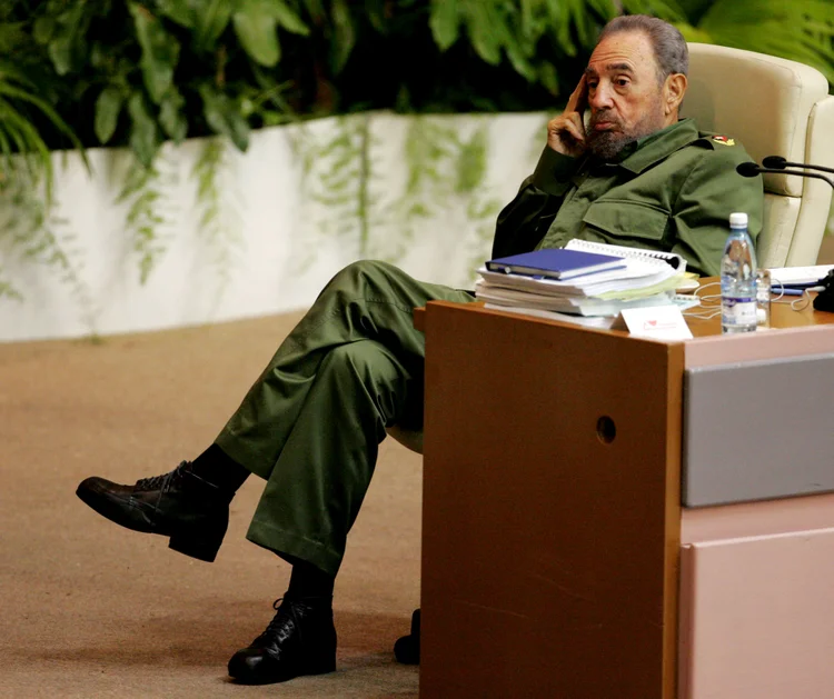 Fidel Castro: o ditador cubano se retirou do governo em 2008, por uma doença grave (Mariana Bazo/Reuters)