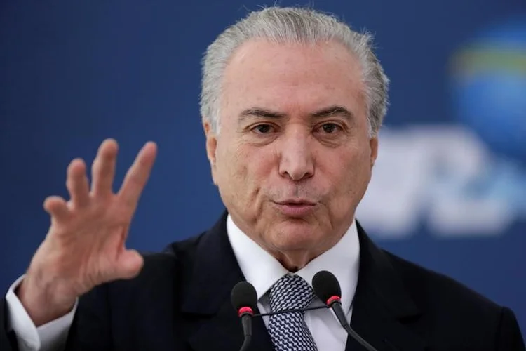 Michel Temer: presidente afirmou que retirada de recursos não coloca em risco a solidez do FGTS (Ueslei Marcelino/Reuters)