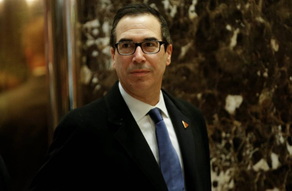 Trump define Steven Mnuchin como secretário do Tesouro