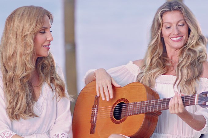 Ivete e Gisele Bündchen formam dueto poderoso para Koleston