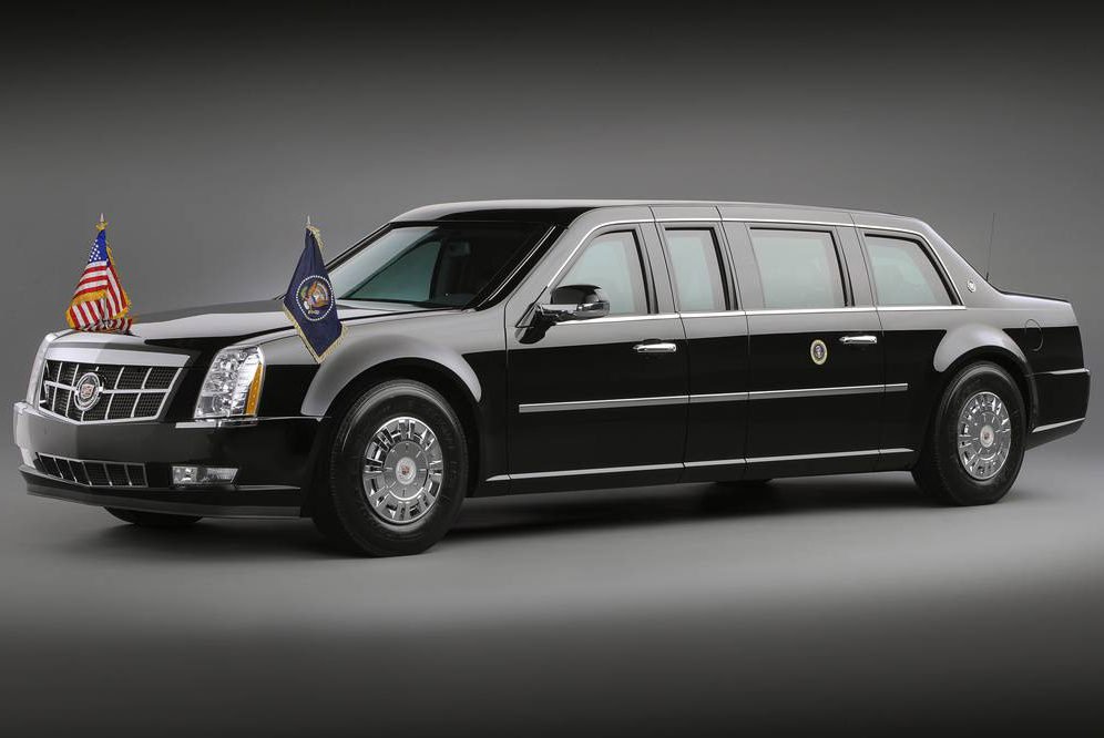 Os truques e segredos da limousine presidencial dos EUA
