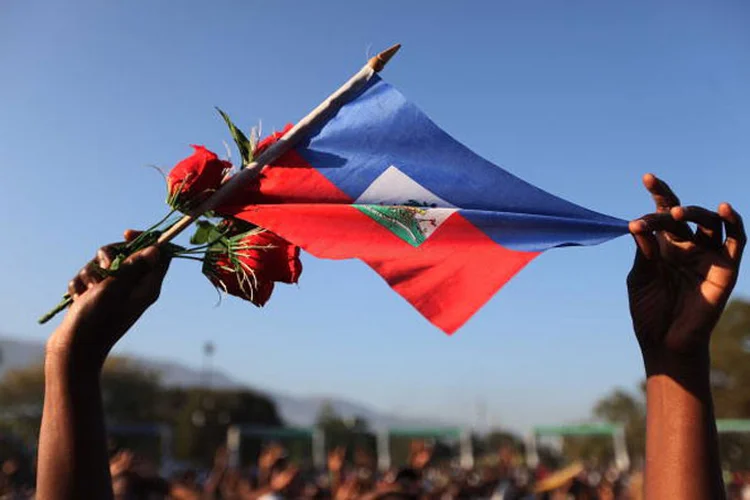 Bandeira do Haiti: por problemas logísticos, resultados preliminares só sairão em 1º de dezembro (Getty Images)