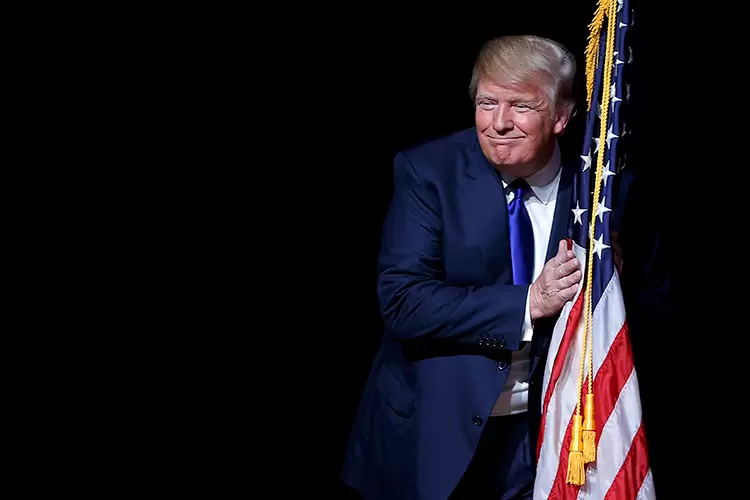 Donald Trump: "os oponentes desonestos tentam minimizar nossa vitória com notícias falsas. Um estado lamentável!" (Brian Snyder/Reuters)
