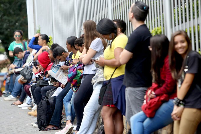 Nota do Enem seleciona 57% dos alunos do ensino superior público