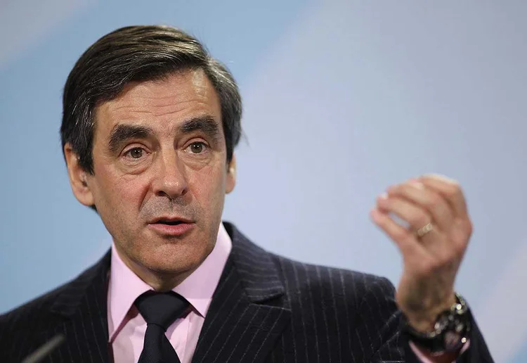 Fillon: líder nas primárias, ele é o candidato da centro-direita com mais condições de roubar votos da líder da Frente Nacional (Andreas Rentz)