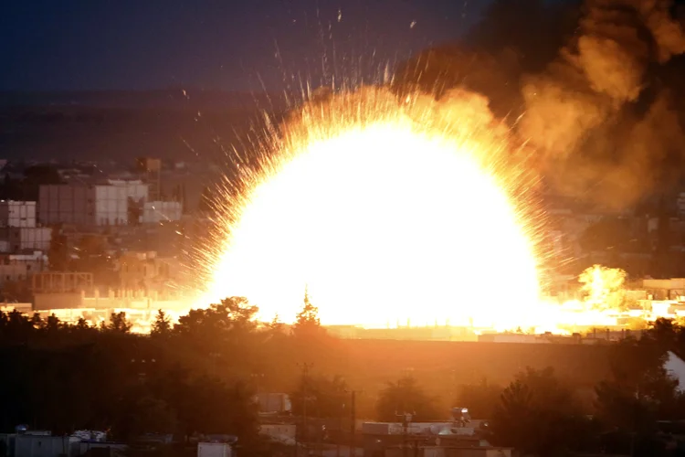 Kobani, na Síria (Gokhan Sahin/Getty Images)