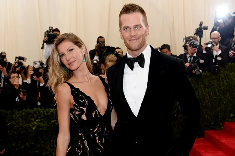 Gisele Bündchen e Tom Brady: ex-casal recentemente assinou os papeis de divórcio (Dimitrios Kambouris/Getty Images)