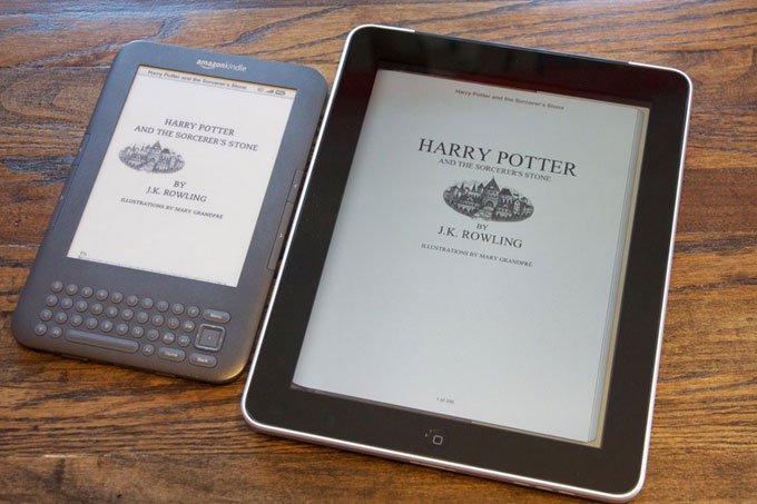 Ebook: a empresa vem publicando novas edições digitais dos sete títulos originais da saga Harry Potter e contos de Rowling em ebook (Divulgação)