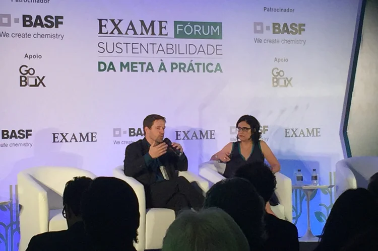 EXAME Fórum Sustentabilidade: Carlos Rittl, do Observatório do Clima conversa com Ana Luiza Herzog, editora da revista EXAME.