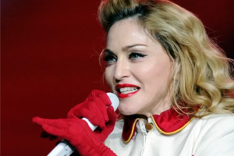 Madonna: a cantora apoiou Hillary Clinton em sua aspiração por se tornar a primeira presidente dos EUA (David Becker/Getty Images)