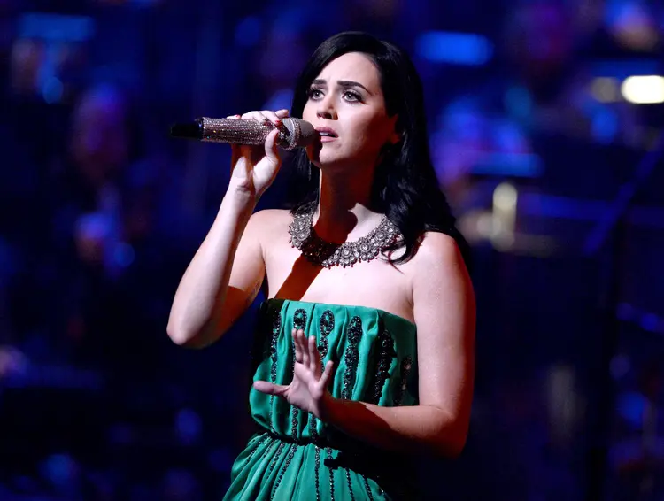 Katy Perry: "Estou orgulhosa de TODAS as mulheres que fazem uma arte incrível apesar das resistências contínuas" (Michael Buckner/Getty Images)