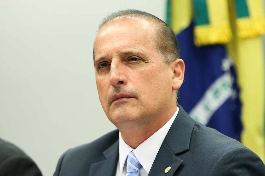 Onyx Lorenzoni: deputado afirmou que a decisão do ministro Luiz Fux prova que ele nunca esteve envolvido com corrupção (Marcelo Camargo/Agência Brasil)