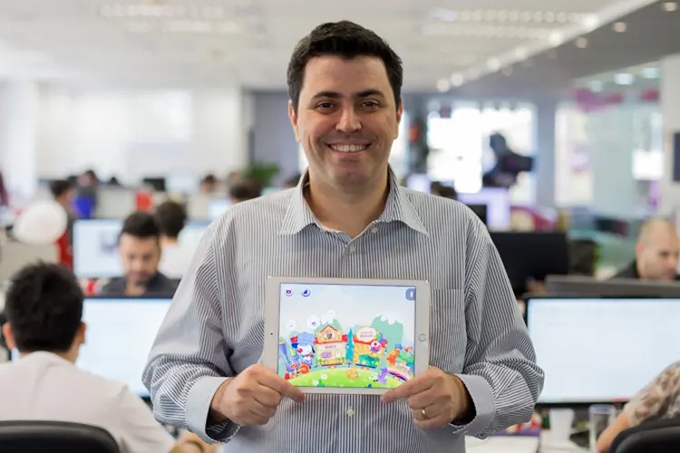 Flávio Stecca: "um dos nossos objetivos deste ano é melhorar a plataforma para termos uma melhor comunicação com os pais" (PlayKids/Divulgação)
