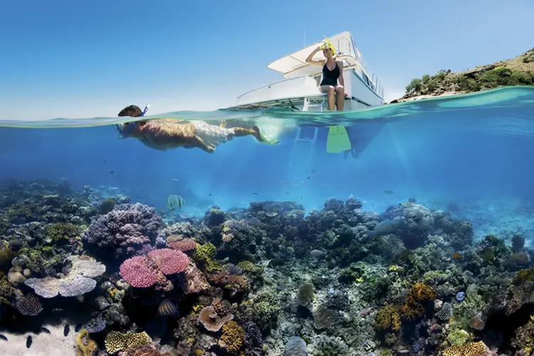 Mergulho na Grande Barreira de Corais, na Austrália: viagem é a mais cara para brasileiros (WT-shared/Thinkstock)