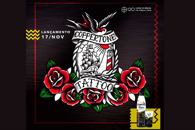 Coppertone lança no Brasil protetor solar especial para tatuagens
