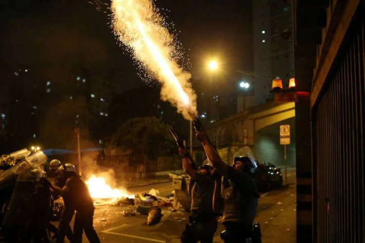 PM: "a polícia não tem condão para julgar se é justo ou injusto ou essa decisão eu cumpro e essa eu não cumpro", disse o governador (Paulo Whitaker/Reuters)