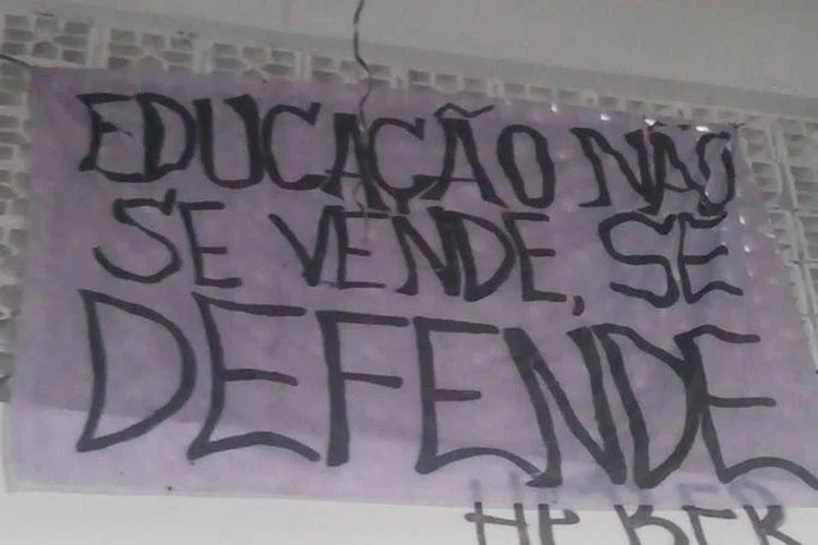 Ocupação: os prédios foram ocupados na quinta-feira, 3, à noite após assembleias simultâneas nos dois câmpus (OcupaUnifesp/Divulgação)