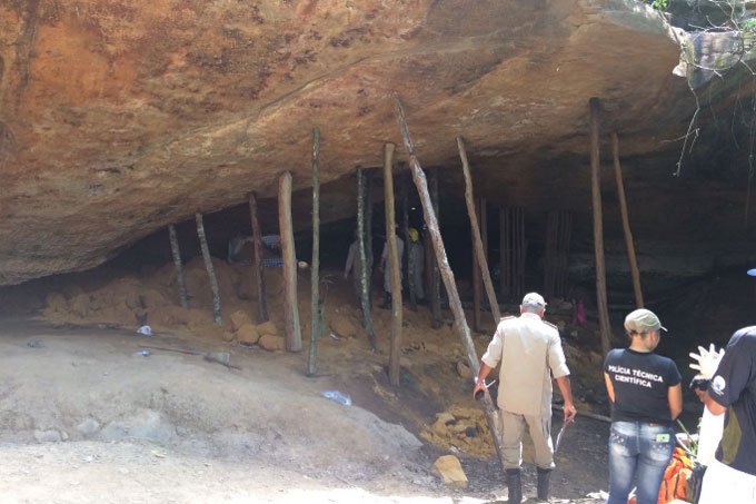 Gruta desaba no Tocantins durante cerimônia religiosa