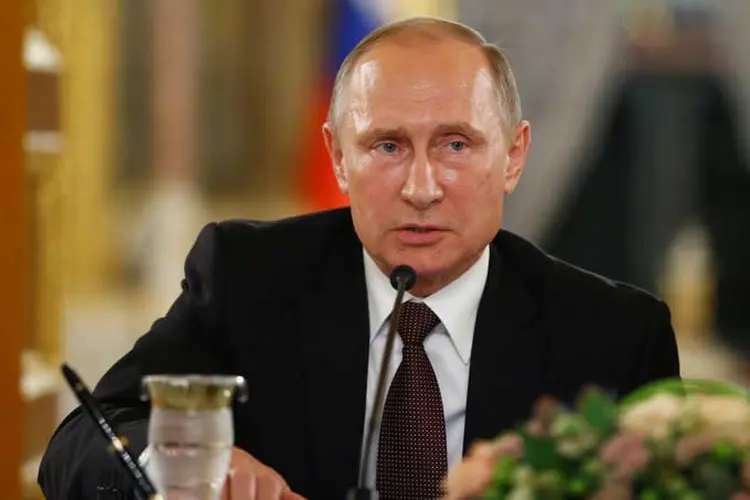 Putin, sobre relação com EUA: "é possível dizer que o nível de confiança a nível de trabalho, especialmente no nível militar, não melhorou e, pelo contrário, se deteriorou" (Osman Orsal/Reuters)