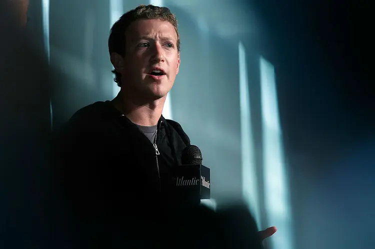 Zuckerberg:"Para nós é importante que as notícias publicadas no Facebook sejam confiáveis", ressalta o Facebook (Win McNamee/Getty Images)