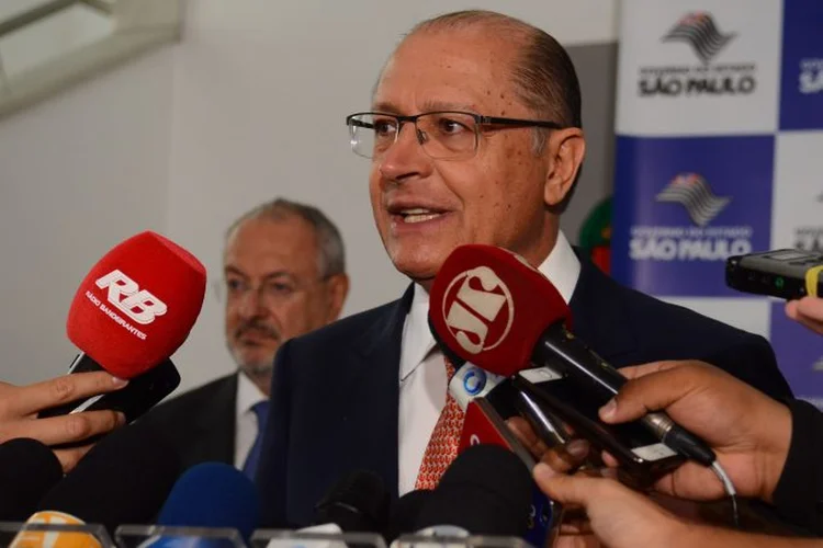 Alckmin: a participação dos governos estaduais se daria pela integração da base de dados da área de segurança (Rovena Rosa/Agência Brasil)