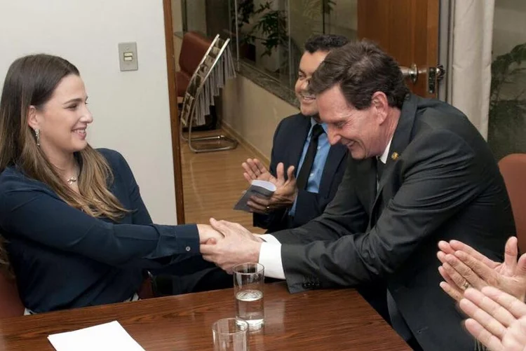 Clarissa Garotinho: ela foi indicada para a secretaria de Desenvolvimento, Emprego e Inovação (Facebook/Reprodução)