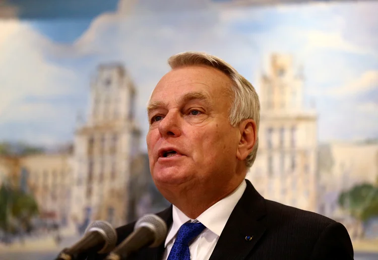 Jean-Marc Ayrault: em contrapartida, Ayrault acrescenta que "nunca aprovamos o embargo americano" (Vasily Fedosenko/Reuters)