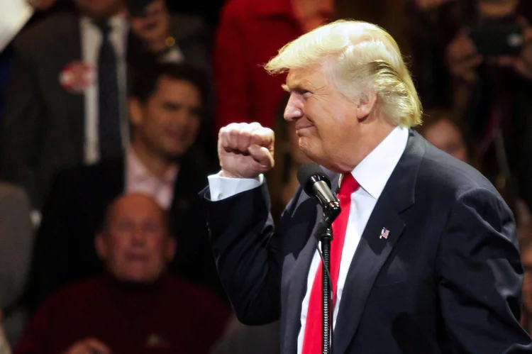 Donald Trump: proposta do empresário é que o governo federal deixe de intervir na economia e devolva esse papel à iniciativa privada (William Philpott/Reuters)