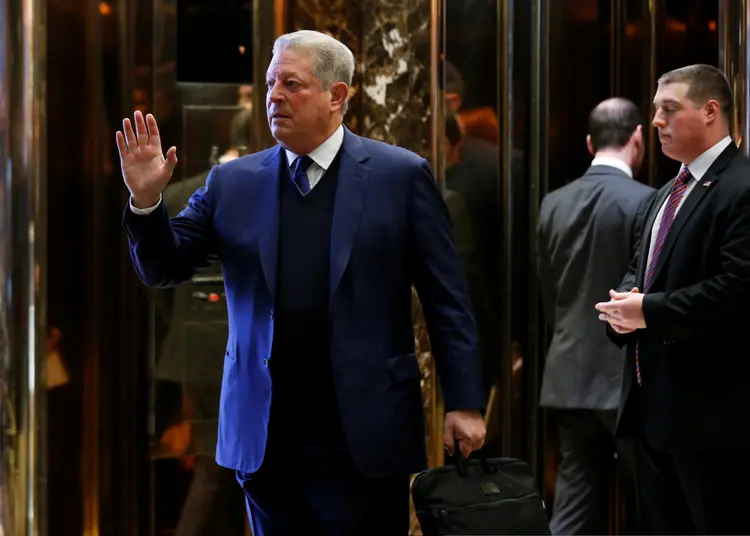 Al Gore: "Foi uma busca sincera por algum tipo de consenso", declarou depois do encontro (Brendan McDermid/Reuters)