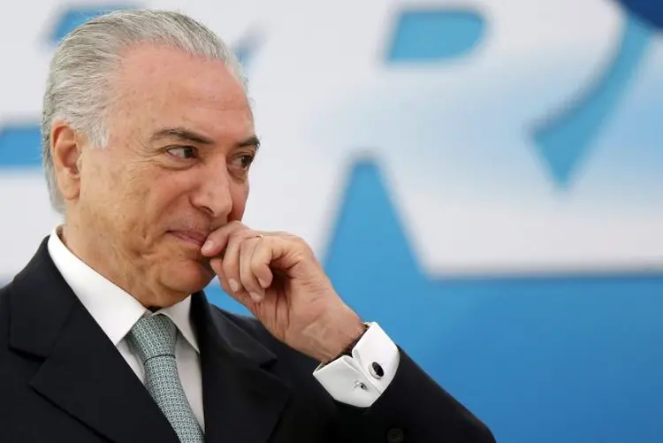 Michel Temer: presidente afirmou que obedecerá a Justiça caos seu mandato venha a ser cassado (Adriano Machado/Reuters)