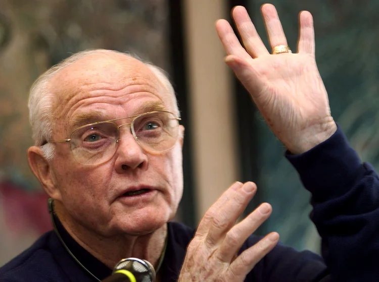 John Glenn: a Nasa expressou suas condolências também na rede social e se despediu dele como "um verdadeiro herói americano" (Paolo Cocco/Reuters)