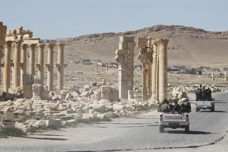 Palmira: a primeira vez que os jihadistas conquistaram a cidade foi em 20 de maio de 2015 (Omar Sanadiki/Reuters)