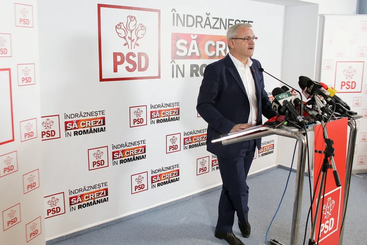 PSD: o partido teve que abandonar o poder em novembro de 2015 (Inquam Photos/Octav Ganea)