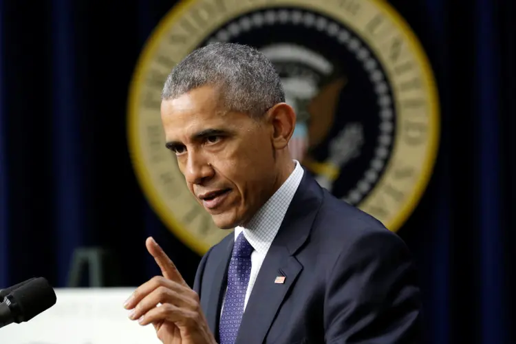 Obama: "Não deve haver um condado nos EUA onde os democratas não tenham presença", disse ele (Yuri Gripas/Reuters)