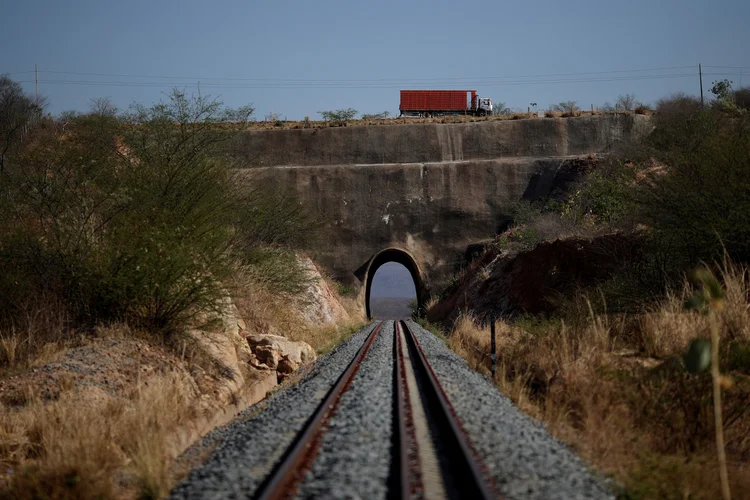 Malha ferroviária: Brasil tem 3,4 quilômetros de ferrovias para cada mil quilômetros quadrados (Ueslei Marcelino/Reuters)