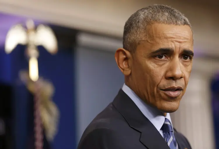 Barack Obama: "Foi o maior privilégio da minha vida ser o presidente de vocês" (Jonathan Ernst/Reuters)