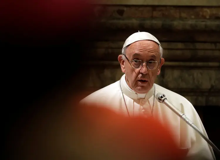 Papa Francisco: a entidade religiosa considera que deve "proteger sua própria soberania" diante do que considera uma ingerência do papa (Gregorio Borgia/Reuters)