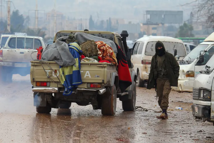 Rebeldes: segundo fonte, no pacto estão incluídos o governo de Damasco e grupos opositores (Ammar Abdullah/Reuters)