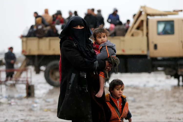 Mosul: no total, o EI executou 13 pessoas, incluindo duas crianças (Ammar Awad/Reuters)